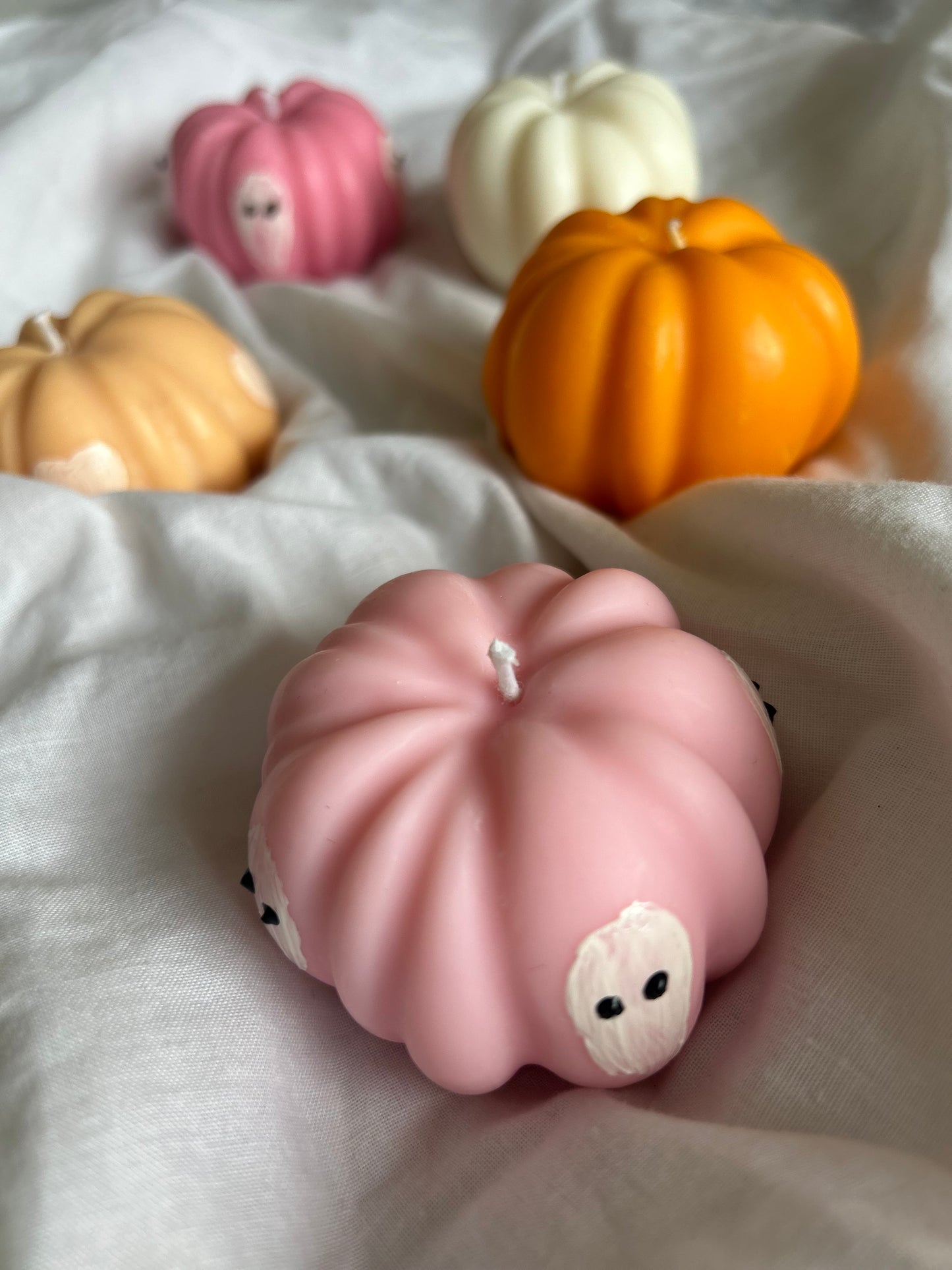 Cute Calabaza Trio Candles