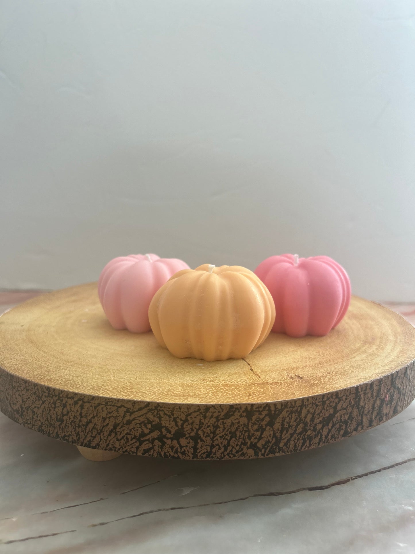 Cute Calabaza Trio Candles