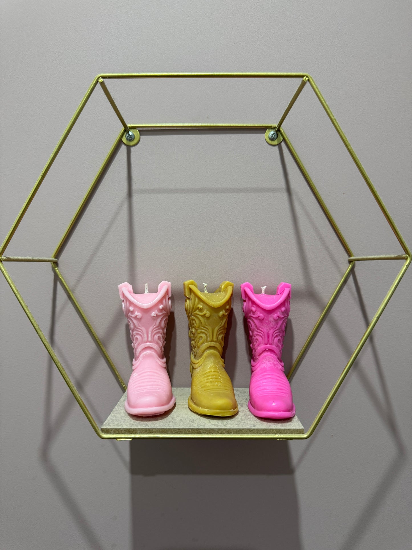 Cowboy Boot Candles