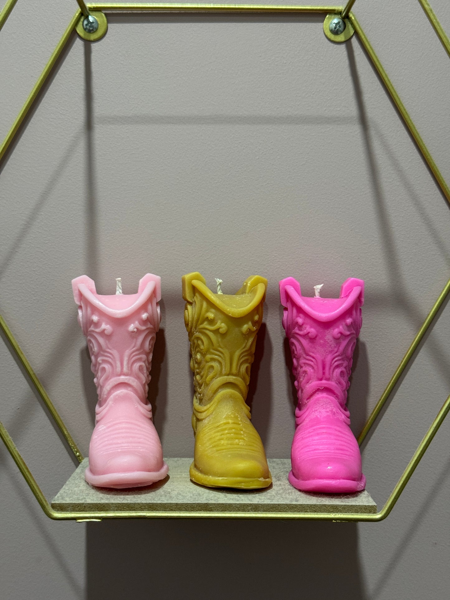 Cowboy Boot Candles