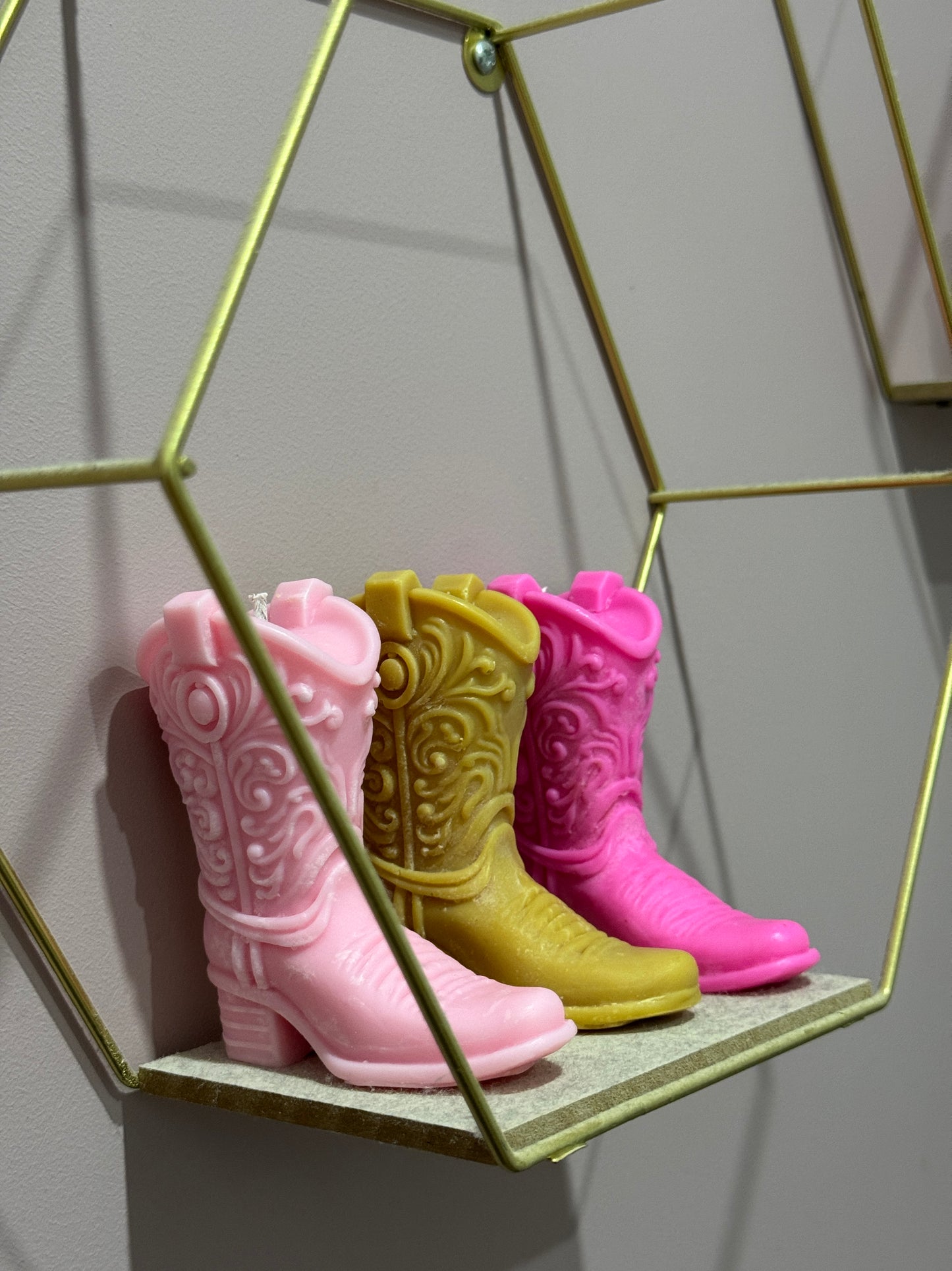 Cowboy Boot Candles