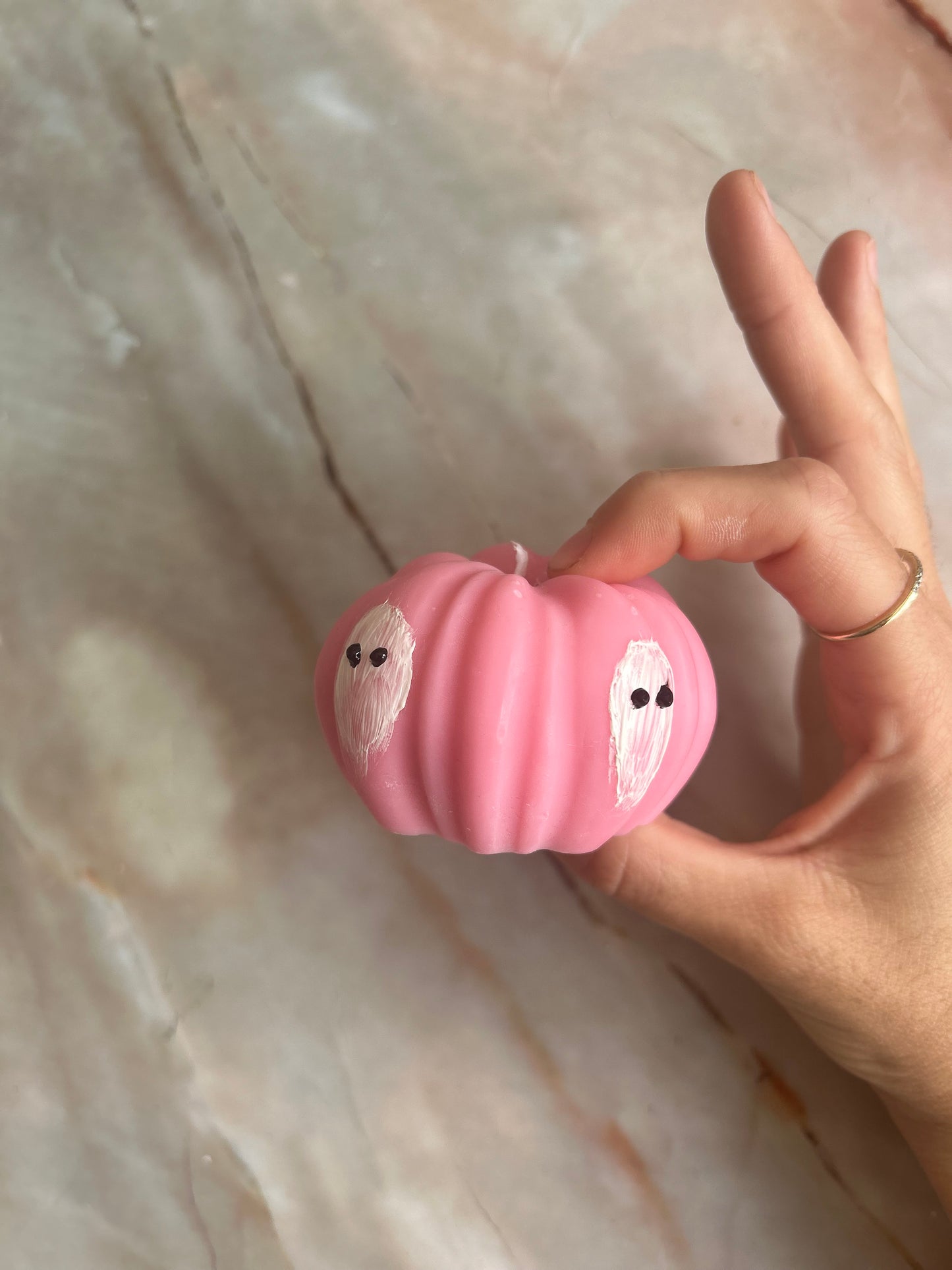 Cute Calabaza Trio Candles