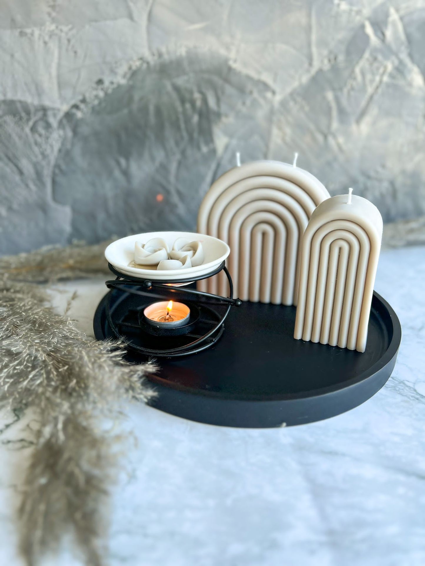 Small Arco Candle