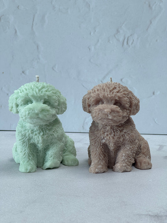 Puppy Candle