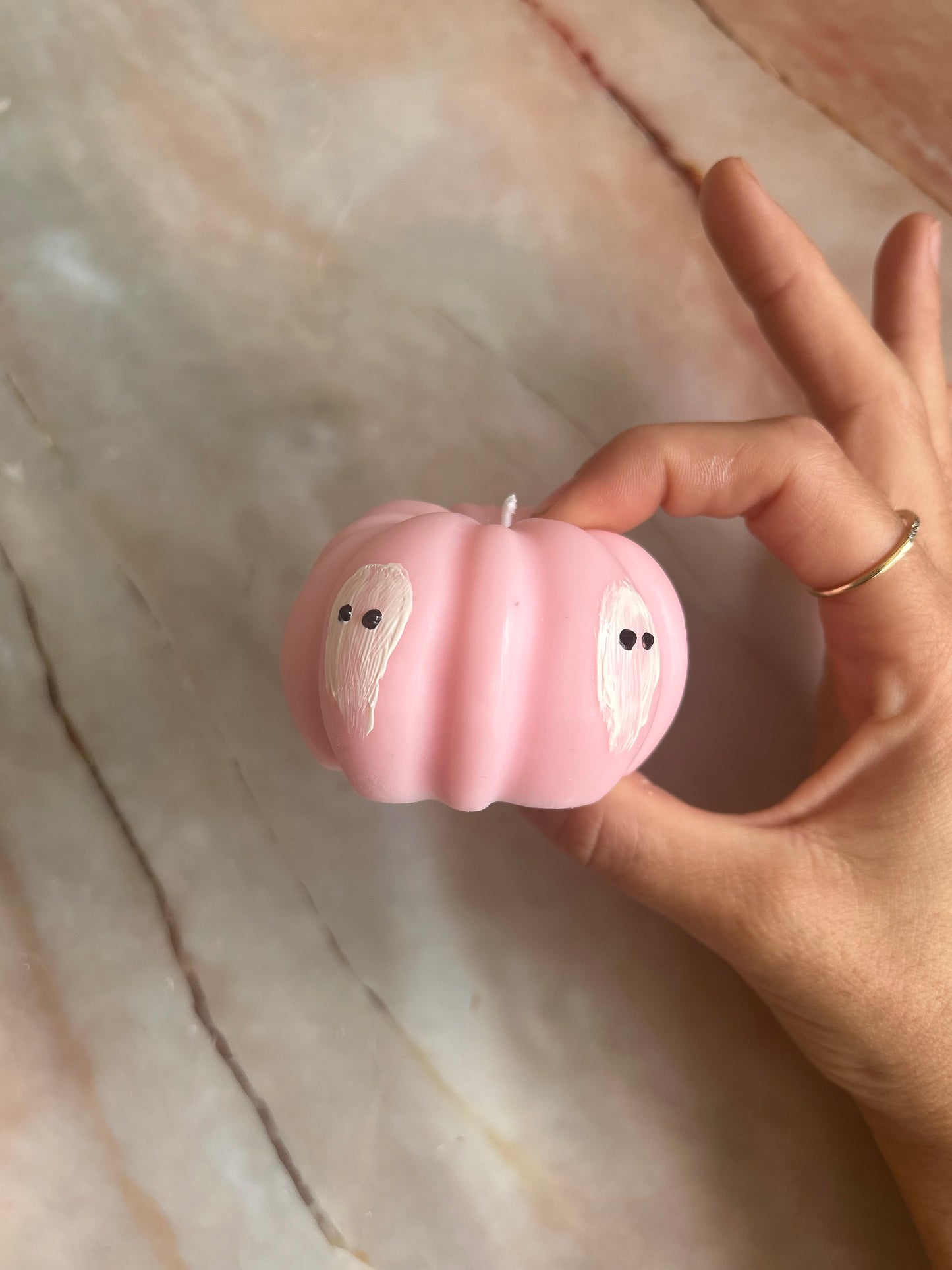 Cute Calabaza Trio Candles