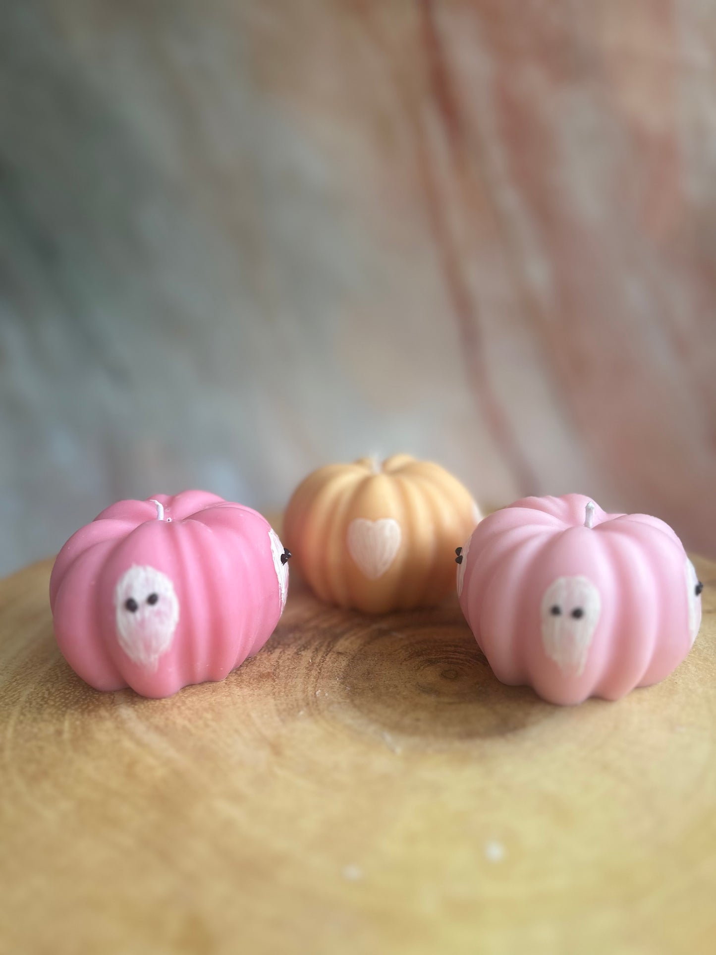 Cute Calabaza Trio Candles