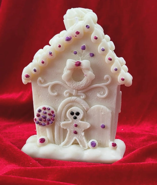 Gingerbread House Candle